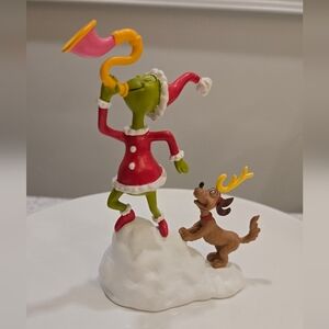 Department 56 - Grinch Who-Ville Grinch and Max - A Toot